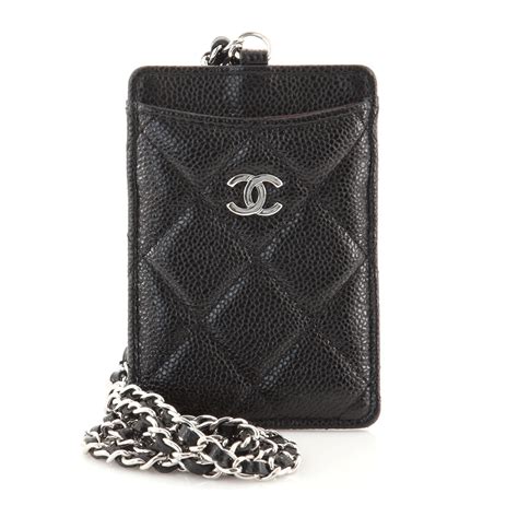 chanel id card holder 18b|Chanel 2016 Quilted Card Holder .